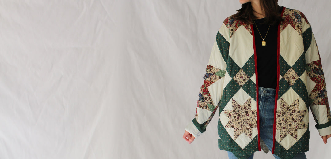 handmade quilt jackets from recycled quilts