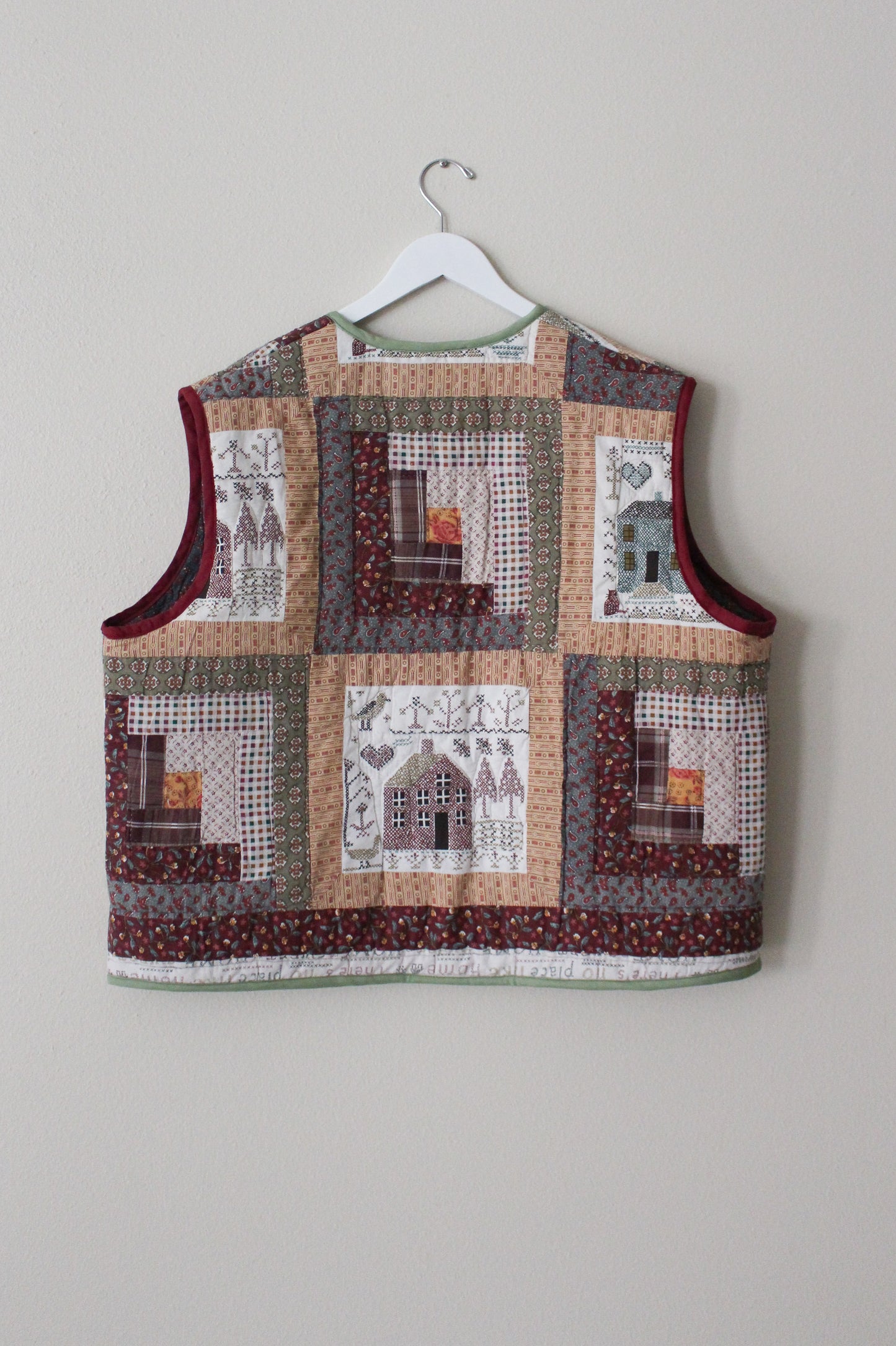 There's No Place Like Home Quilt Vest