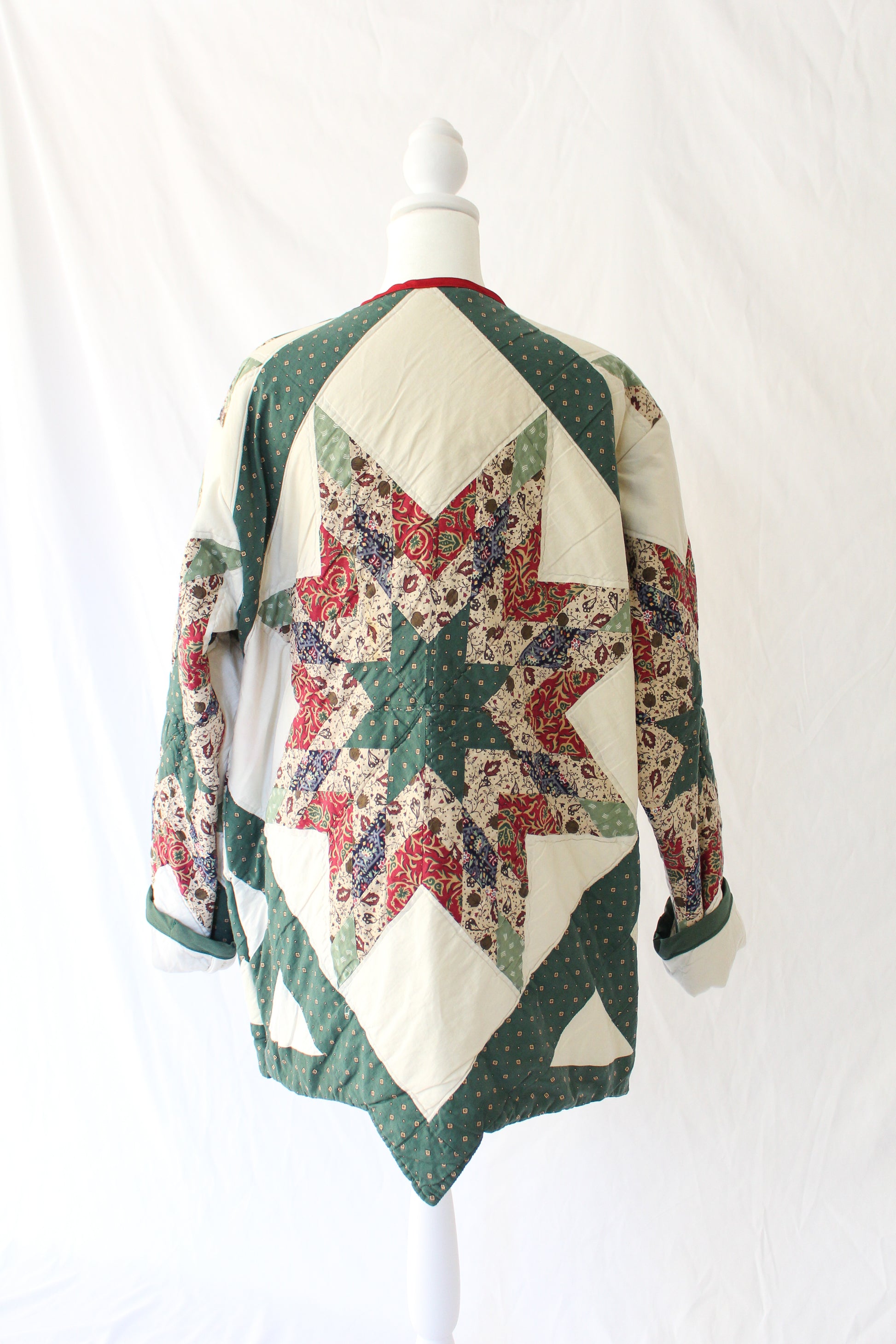 quilt jacket with star