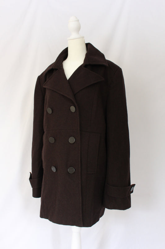 Dark Brown Winter Coat
