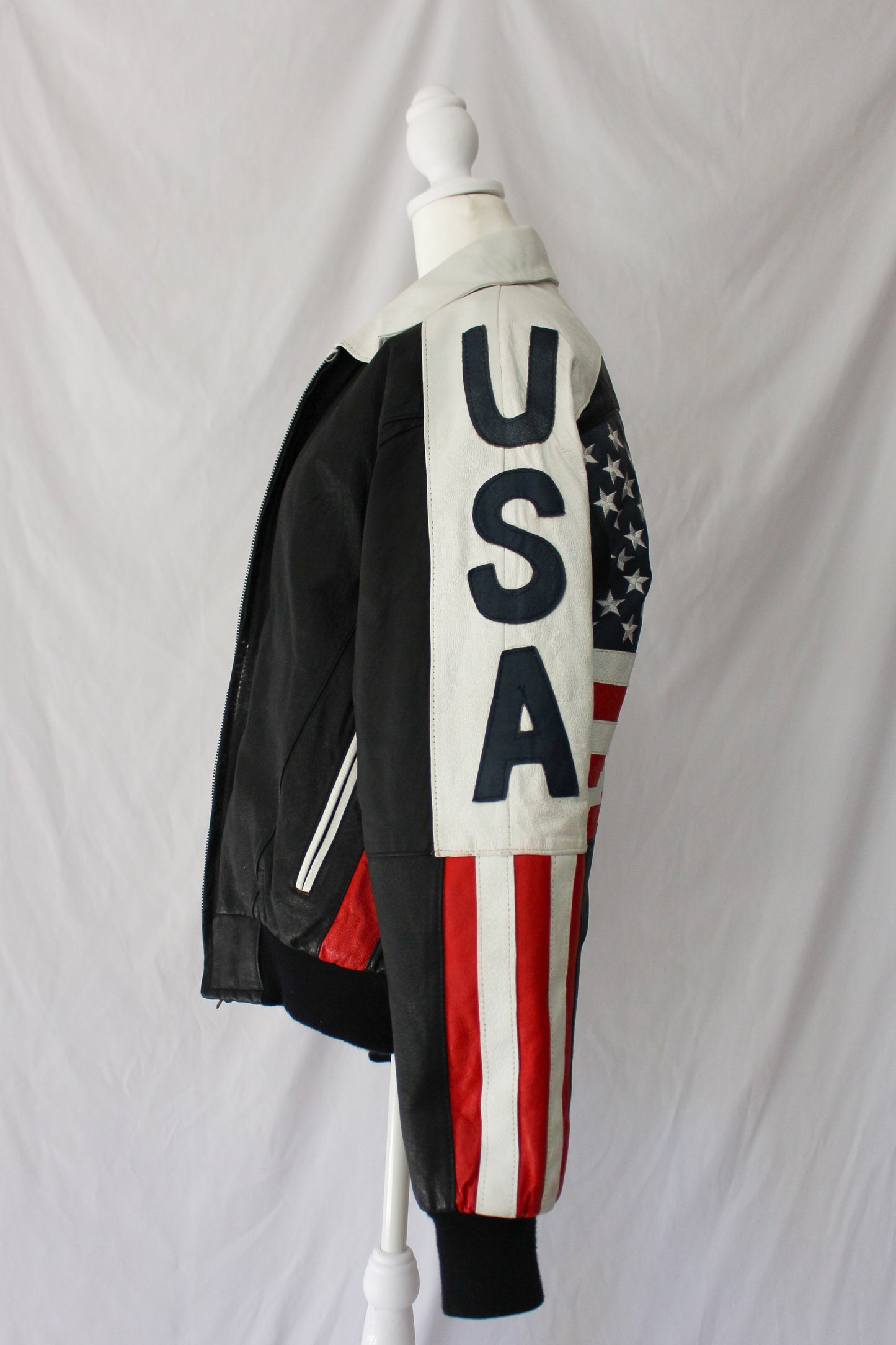 USA American leather coat